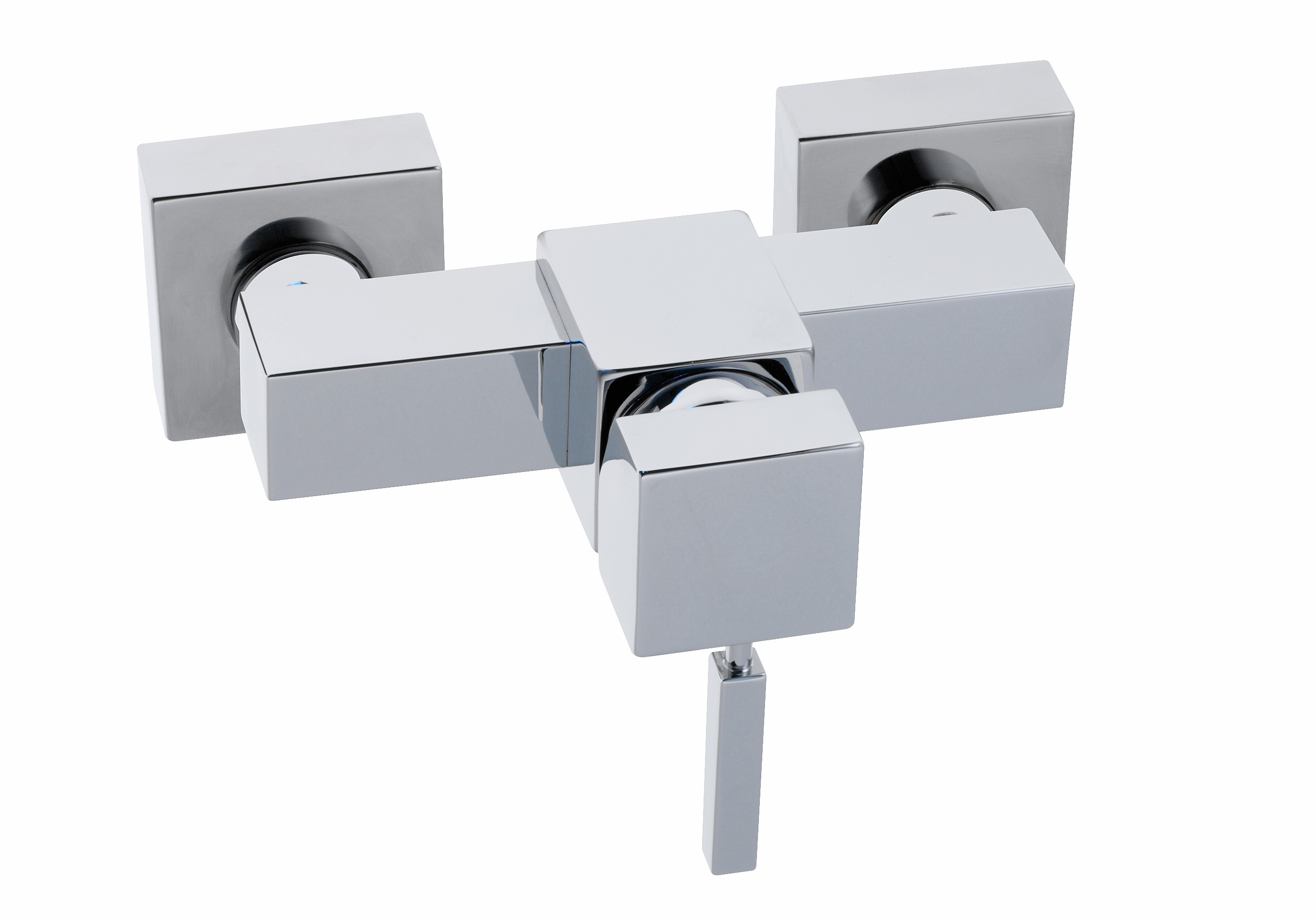 A-Quadrat Brausearmatur-Einnhebelmischer chrom