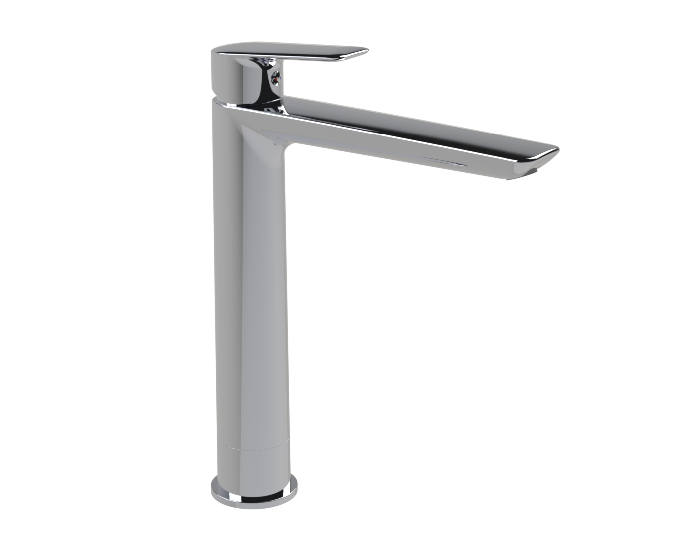 LINUM Waschtisch-Einhebelmischer XXL in chrom mit glattem Körper
