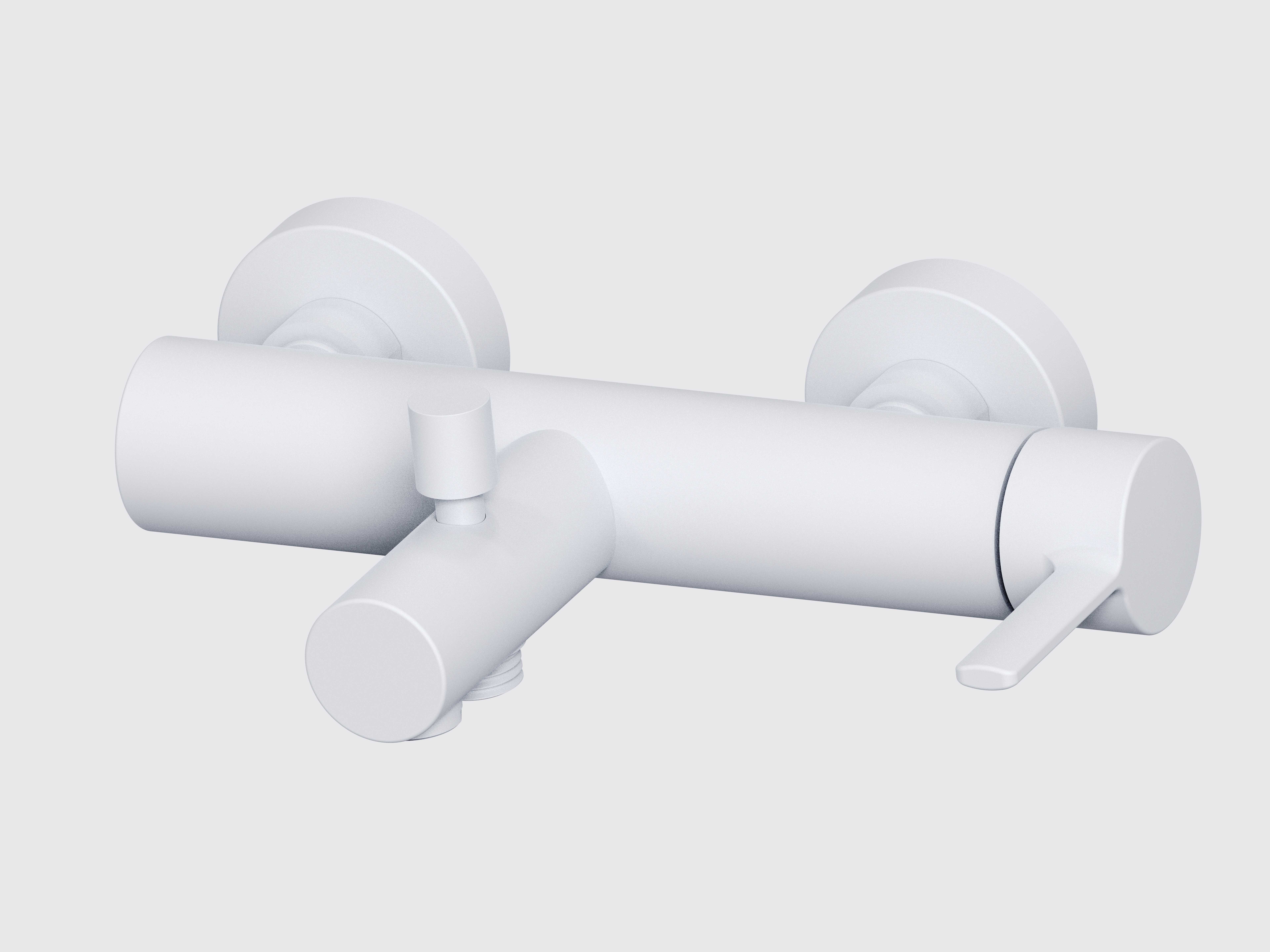 LOFT Badearmatur  matt weiß