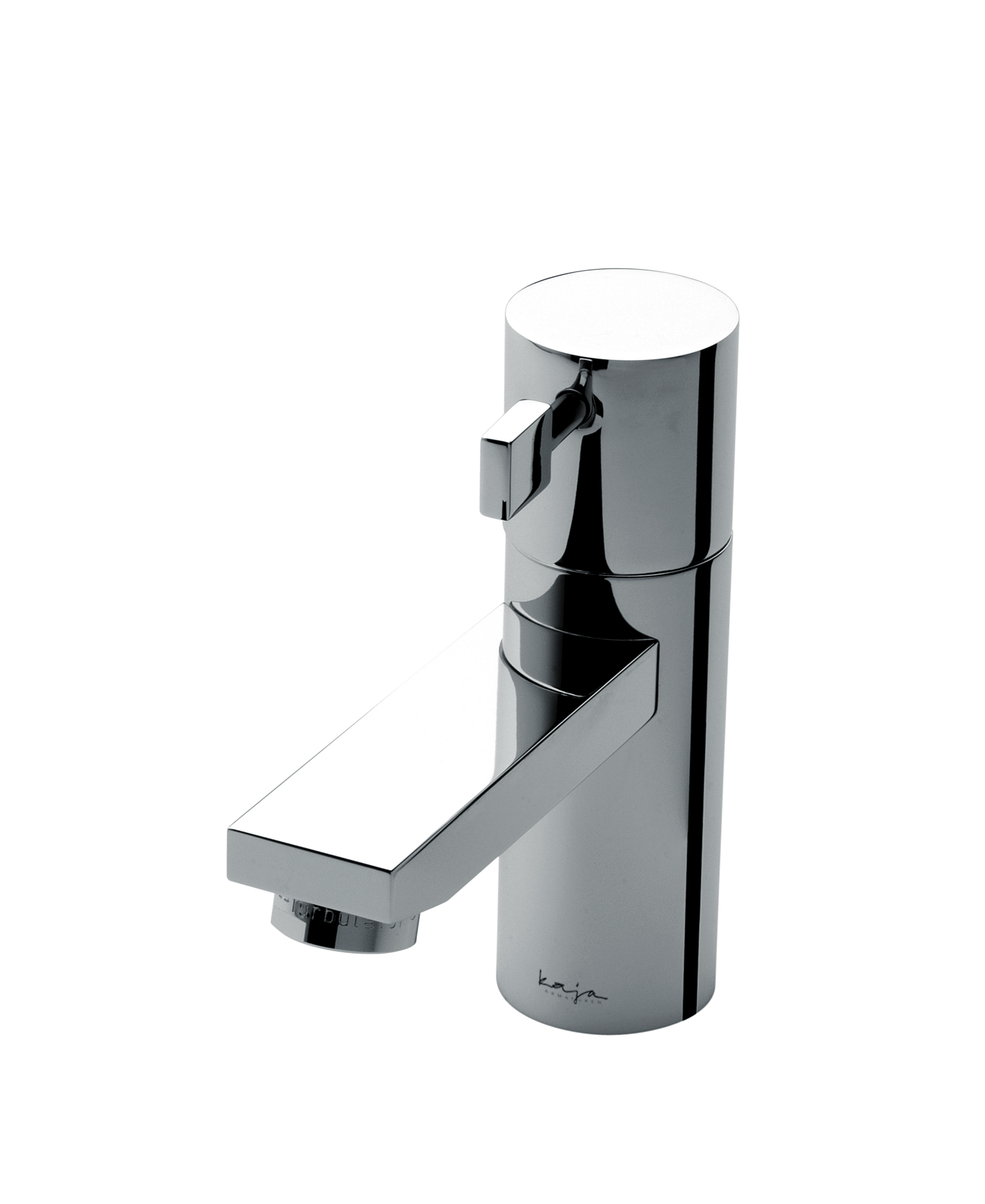 BQUADRAT Standventil, Ausladung 90mm inchrom