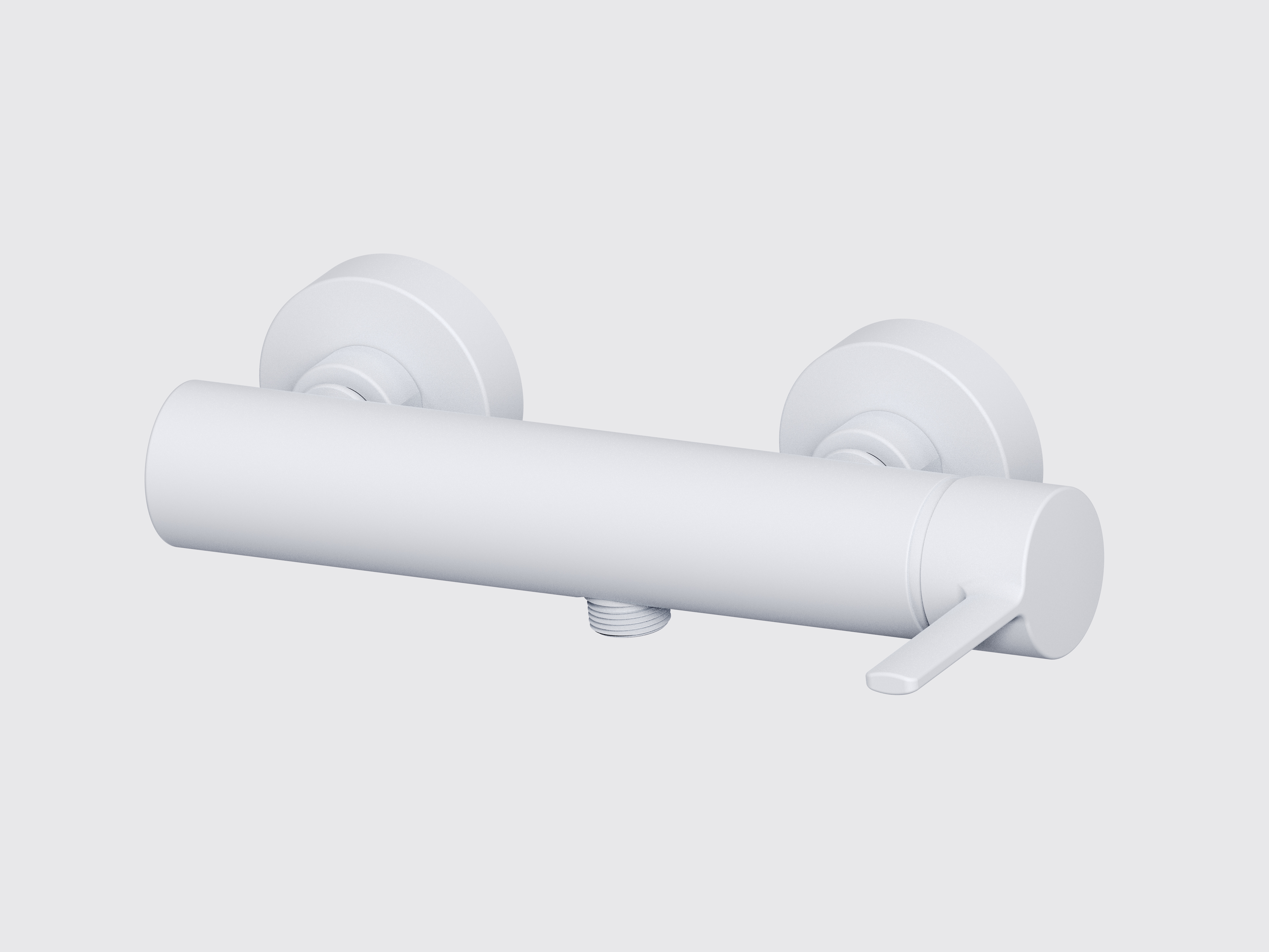 LOFT Brause-Einhebelmischer matt weiß