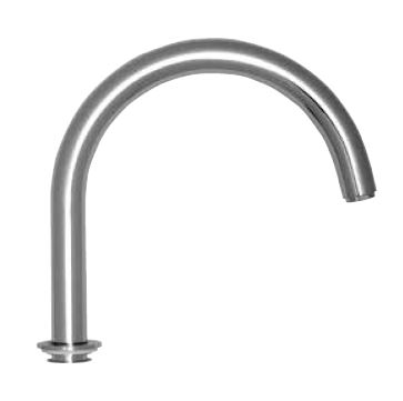 IPURI Rohr-Wanneneinlauf und Spültische l. Doppelwinkel 230mm  velour