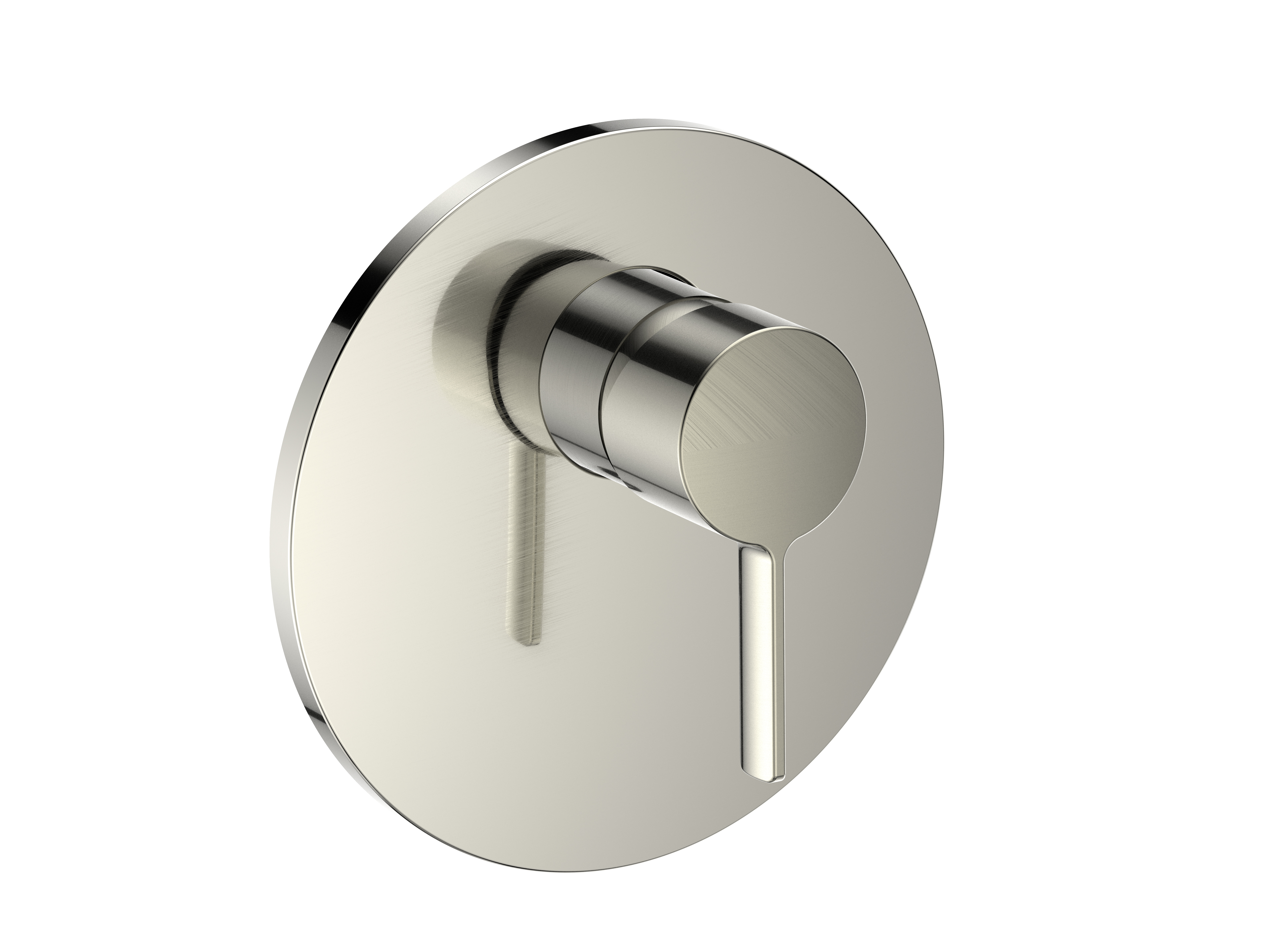 LOFT Fertigmontageset für Unterputz-Einhebelmischer Nickel gebürstet, ohne Umstellung