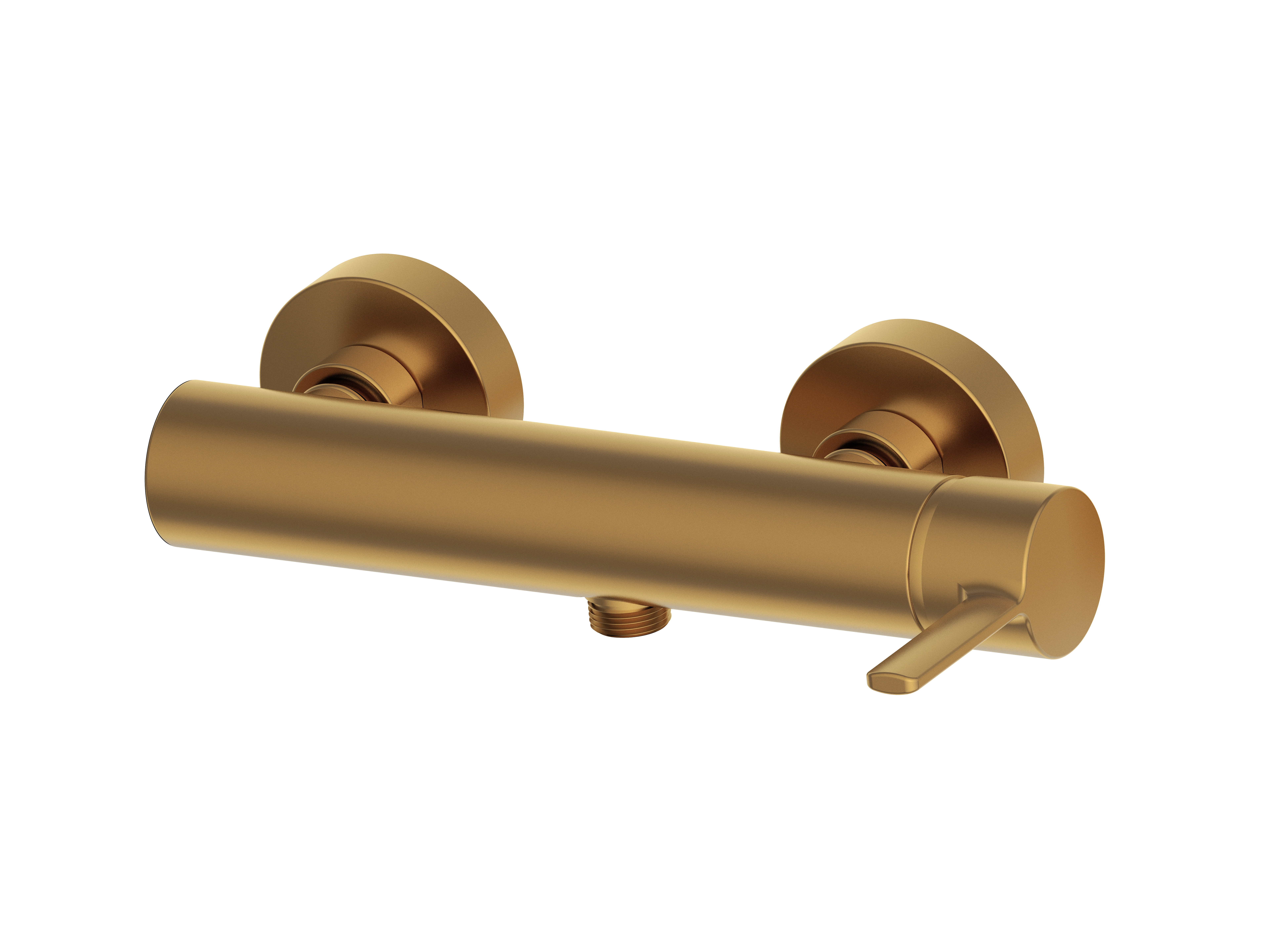 LOFT Brause-Einhebelmischer Soft Gold gebürstet