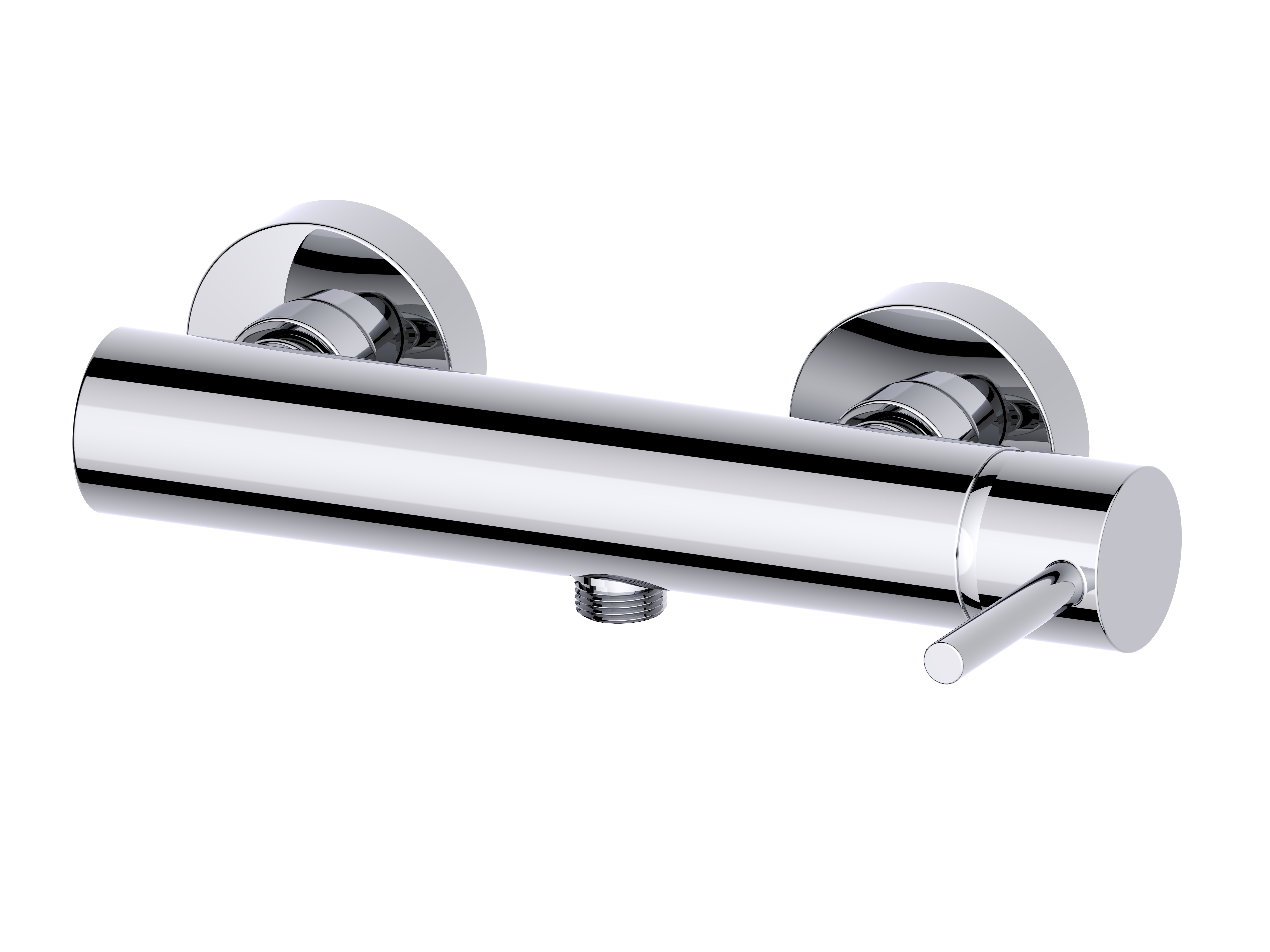 LINEA Brause-Einhebelmischer chrom eigensicher