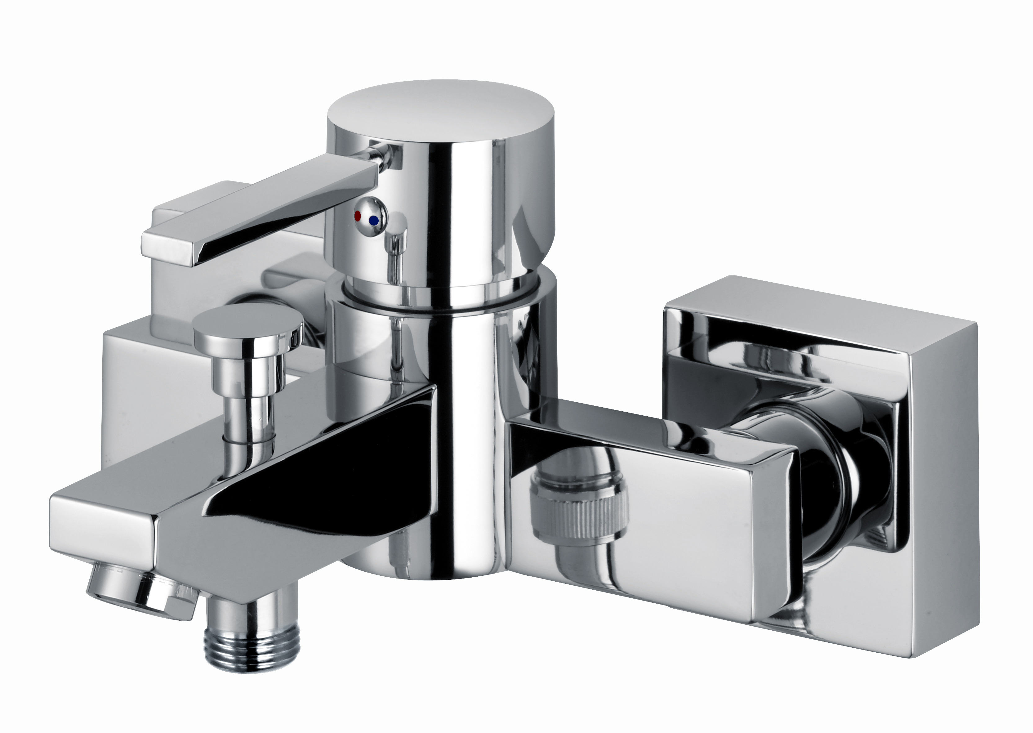 BQUADRAT Badearmaturarmatur-Einnhebelmischer chrom