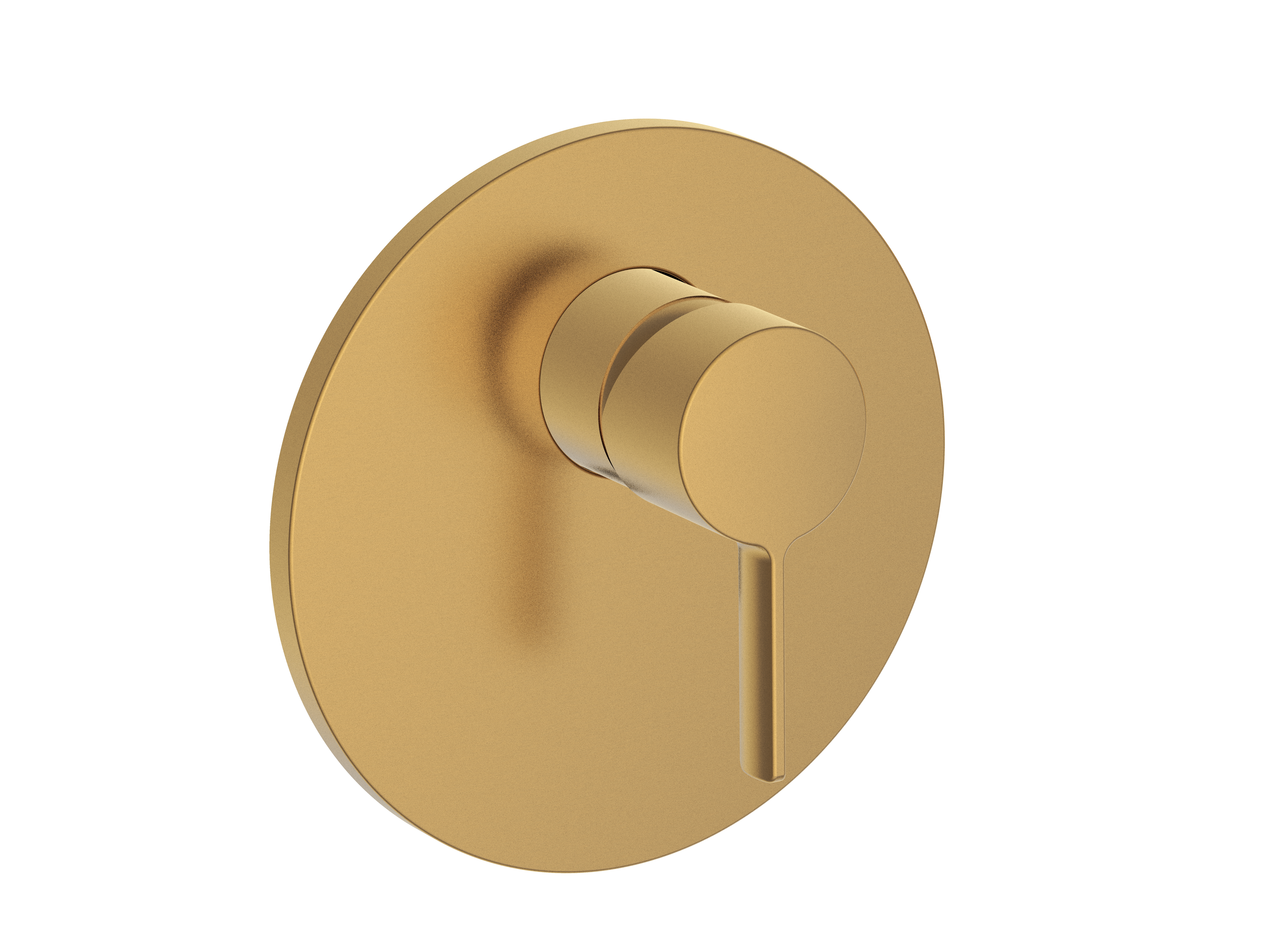 LOFT Fertigmontageset für Unterputz-Einhebelmischer Soft Gold gebürstet, ohne Umstellung