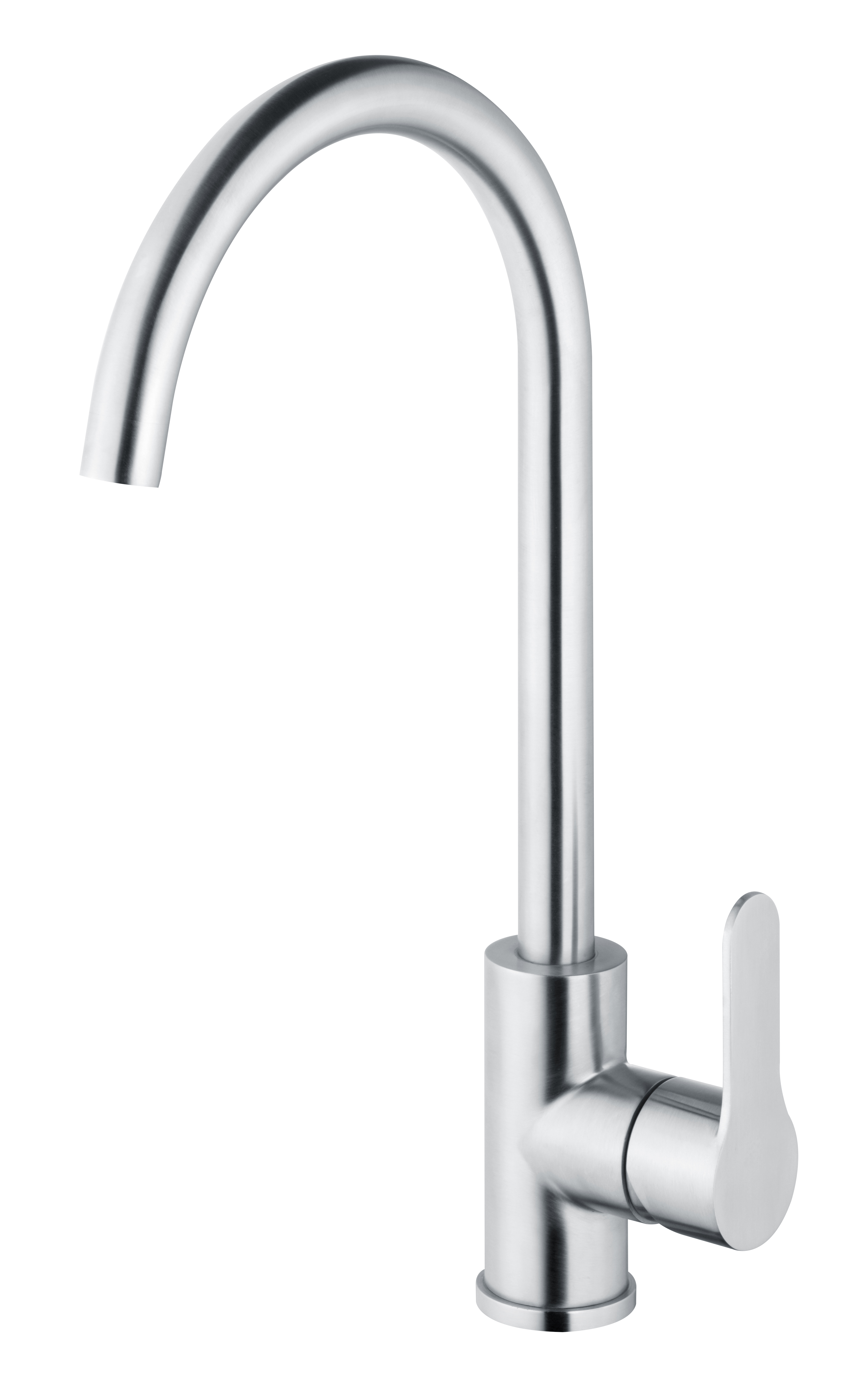 Magic Steel Edelstahl Spültisch-Einhebelmischer mit C-Auslauf