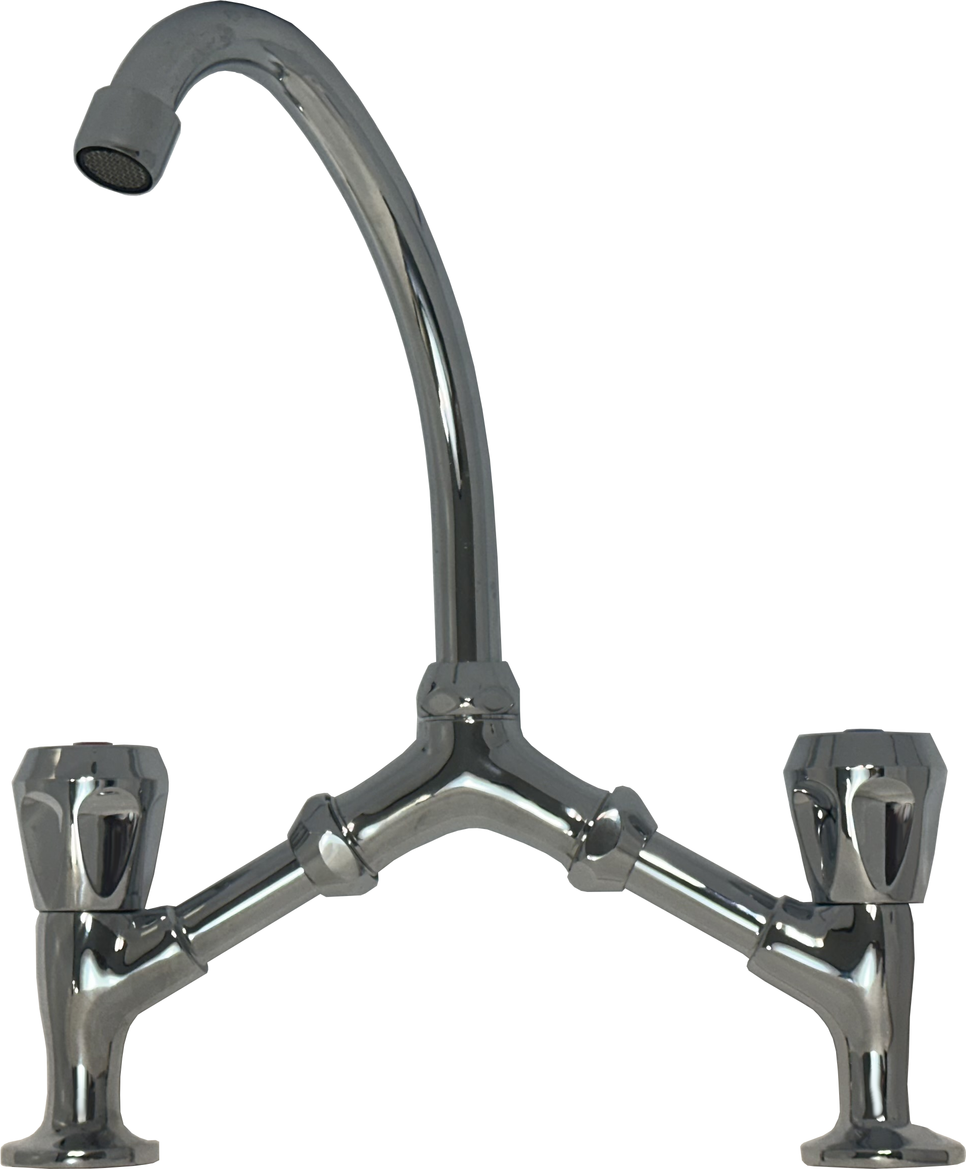 CLASSIC Waschtisch-Standarmatur HU-auslauf 130 mm chrom