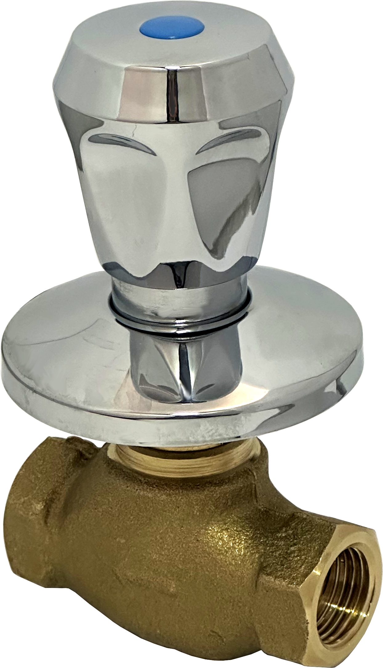 CLASSIC Unterputzventil 1/2" kalt in chrom