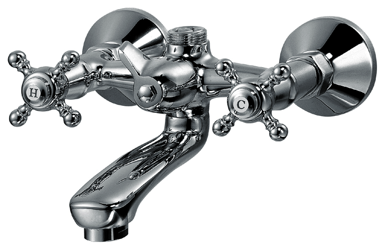 Romanze Badearmatur chrom