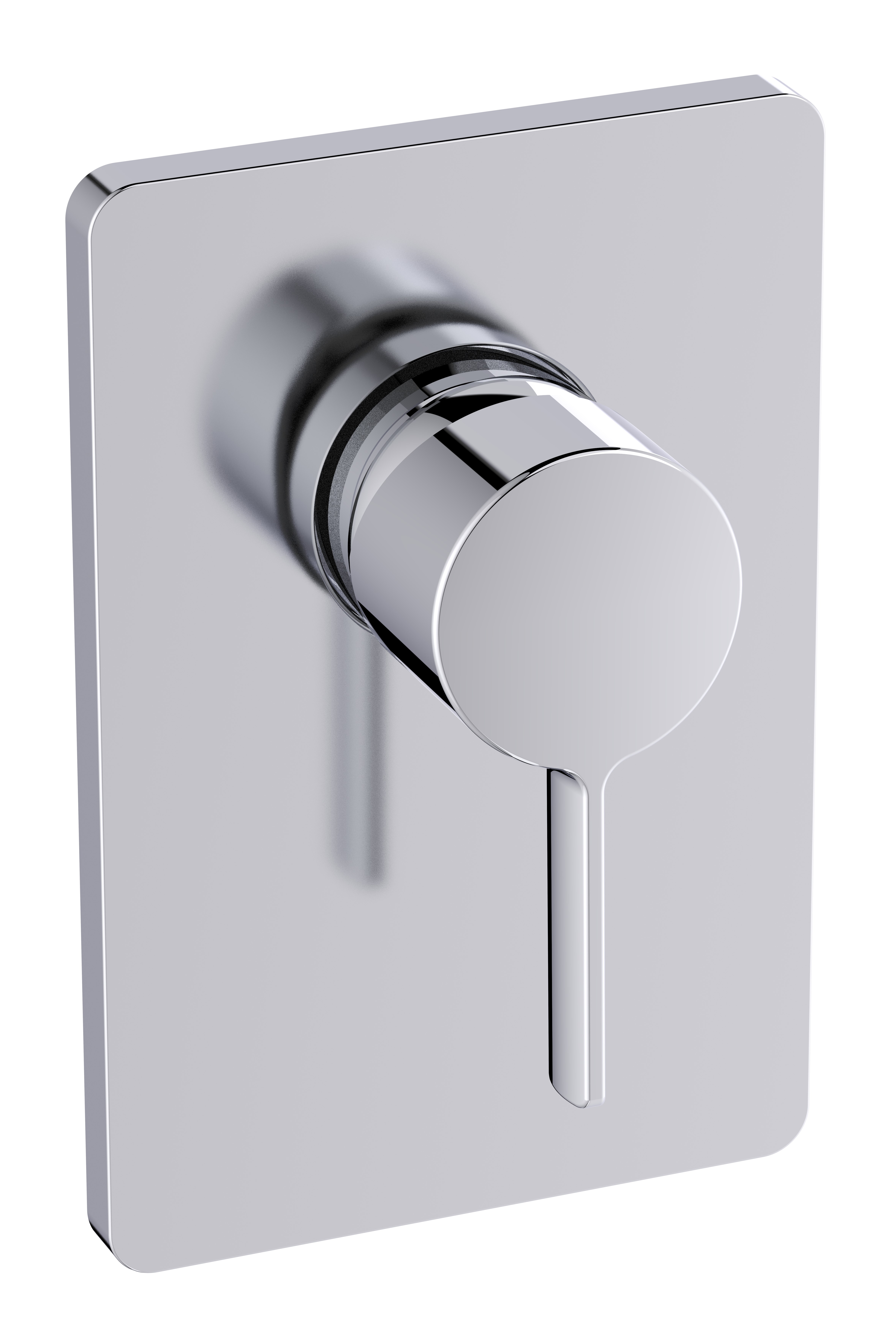 AURA Fertigmontageset chrom für Unterputz-Einhebelmischer ohne Umstellung