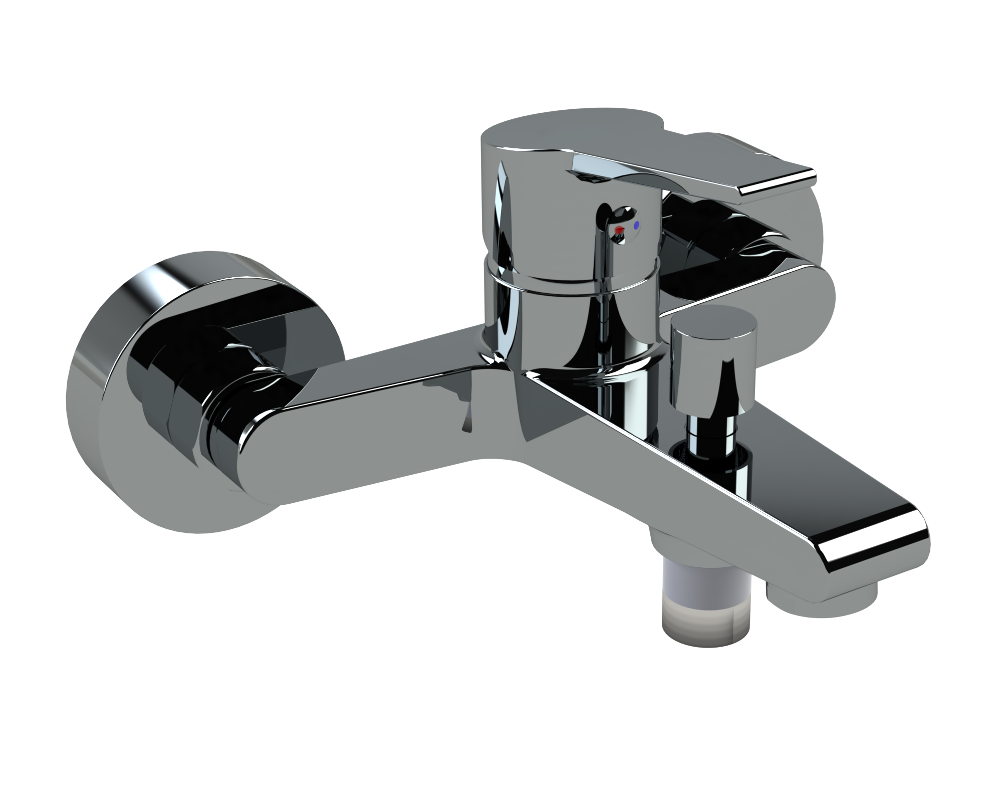 RAVE Bade-Einhebelmischer in chrom